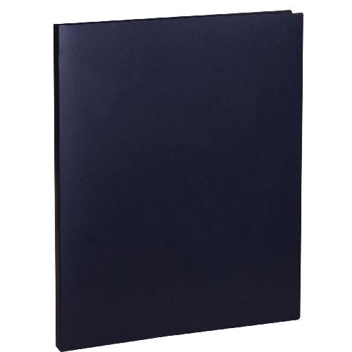 Папка с зажимом OfficeSpace А4 формата, изготовлена из пластика толщиной 450мкм, черного цвета.